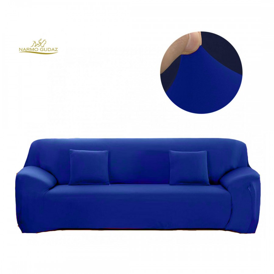 Royal Blue 3 Seater Sofa Cover Elastic Fitted Comfortable Couch Cover| Narmo Gudaz